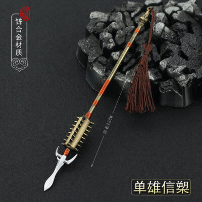 TOY 1:6 1/6 Chinese Sword general ¹«Ëï Spear knight THREE kingdoms weapon  METAL