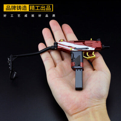 TOY 1/5 Micro UZI 9mm SMG gun BattleField4 Battleground Metal 6inch ÉúÃüÊÄÑÔ