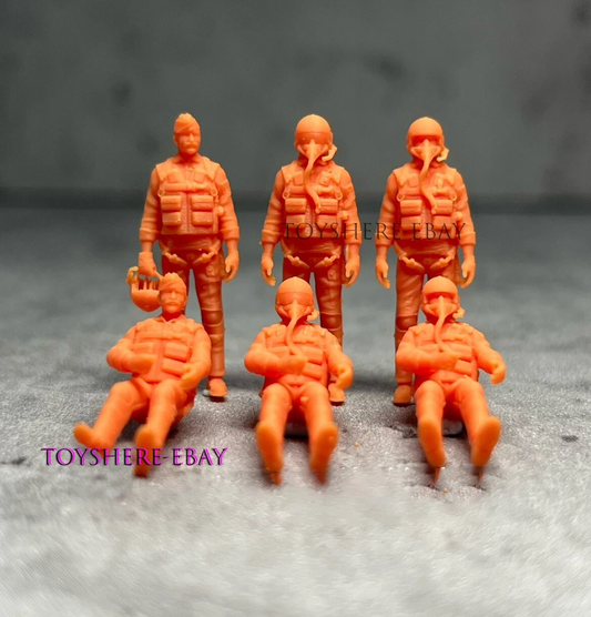 1/72 1/48 FIGURES WW2 USA pilots Army SOLDIER in Battlefield5 diorama