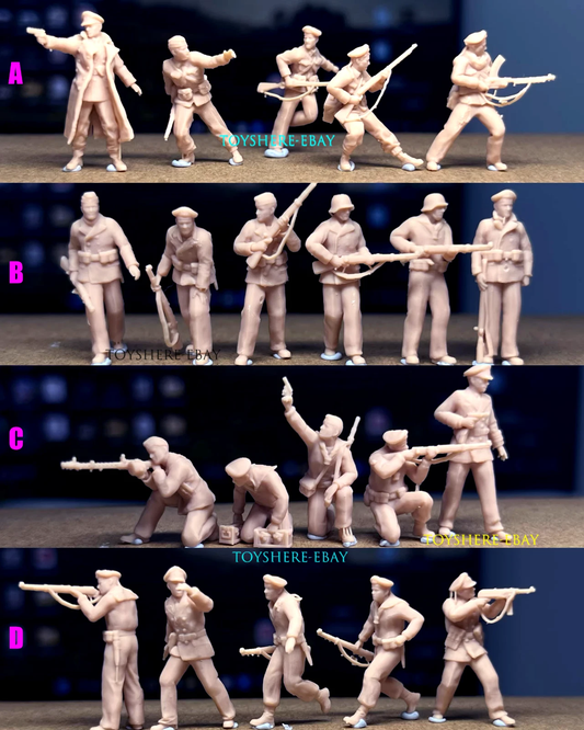 1/72 1/48 tank FIGURES WW2 Germany  NAVY  brother soldier 21PCS  Battlefield5 diorama