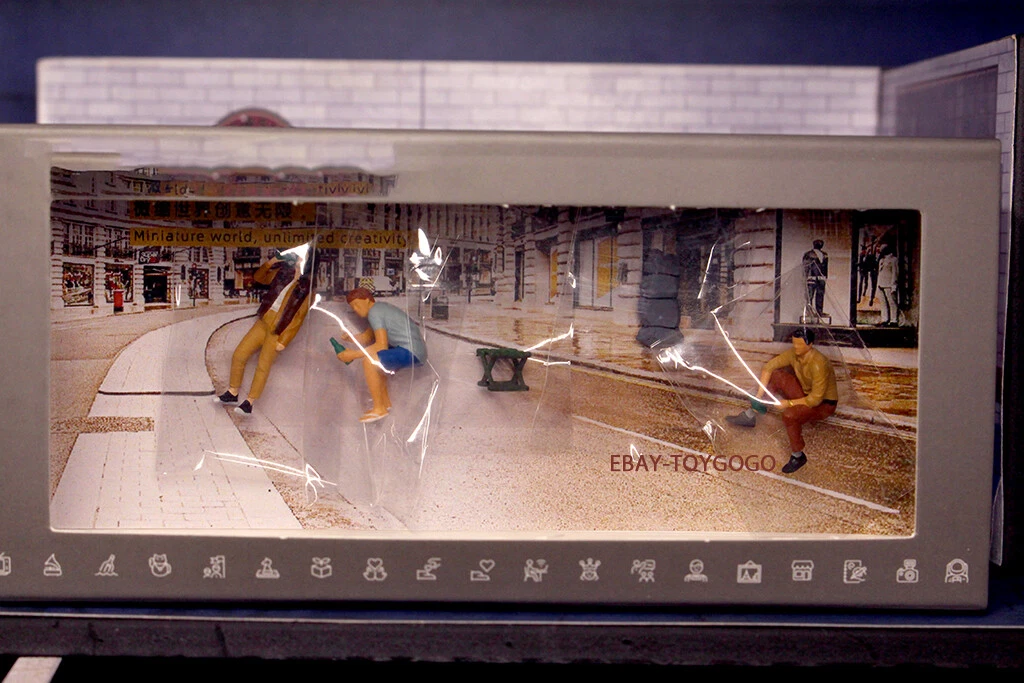 3D PRINT 1/64 figure Barbecue Camping fit 1:64 car street diorama in stock