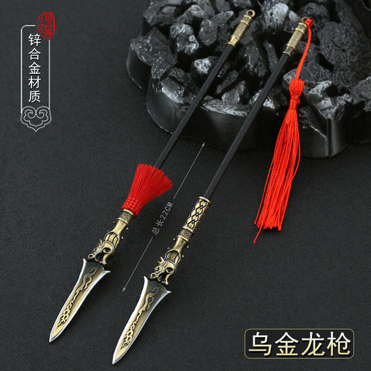 TOY 1/6 1:6 china sword SPEAR cold weapon three kingdoms knight katana Metal