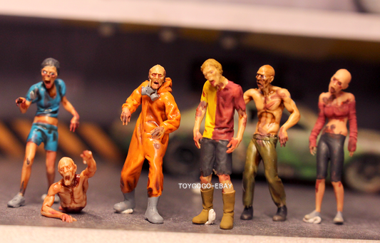 3D Print 1/64 figures zombies Dead Rising State Of Decay  fit 1:64 car STREET