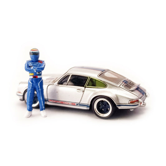 3D PRINT 1/64 racing driver fit 1:64 diorama car street stand hand painted 1pcs