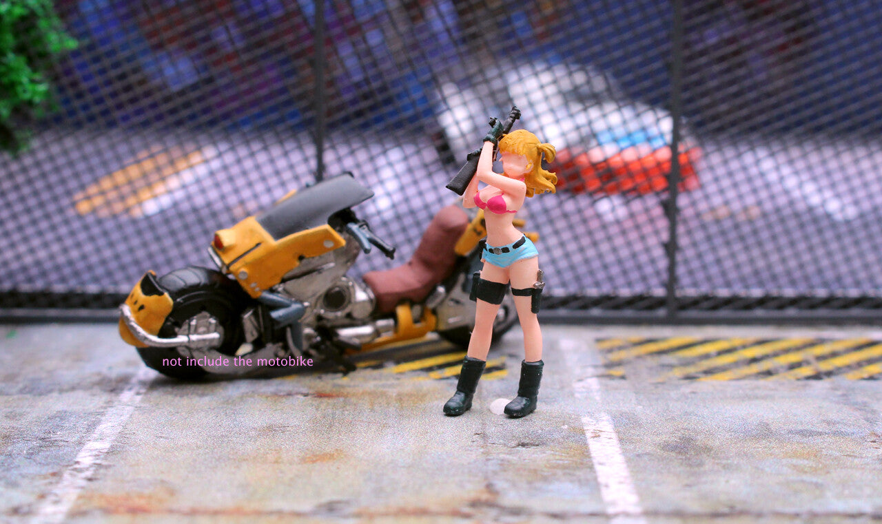 3D PRINT 1/64 Dragon ¥ɥ饴¥ó¥ܩ`¥ë sexy girl Bulma fit 1:64 car street