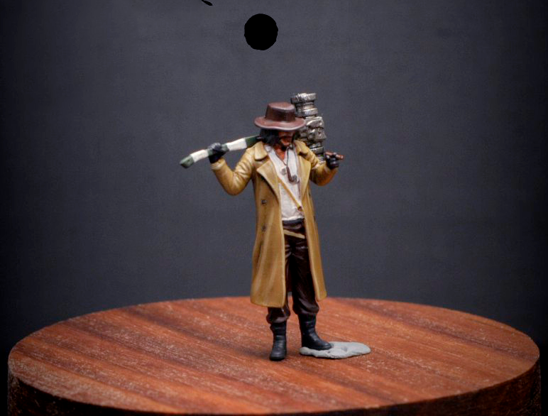 3D PRINT 1/64 Figure ¥Х¤¥ª¥ϥ¶©`¥É  BioHaz EVIL 8 Karl Heisenberg Fit 1:64 CAR
