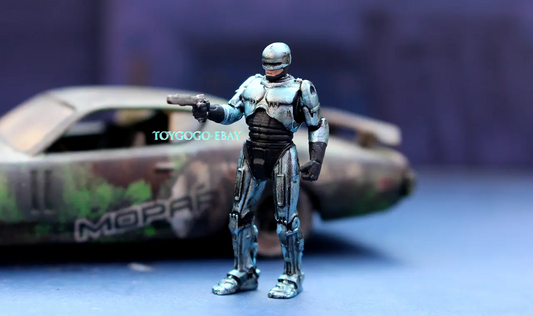 1/64 figure Robo Murphy police cap SCIENCE FICTION MOVIE 1987 1:64 CAR street