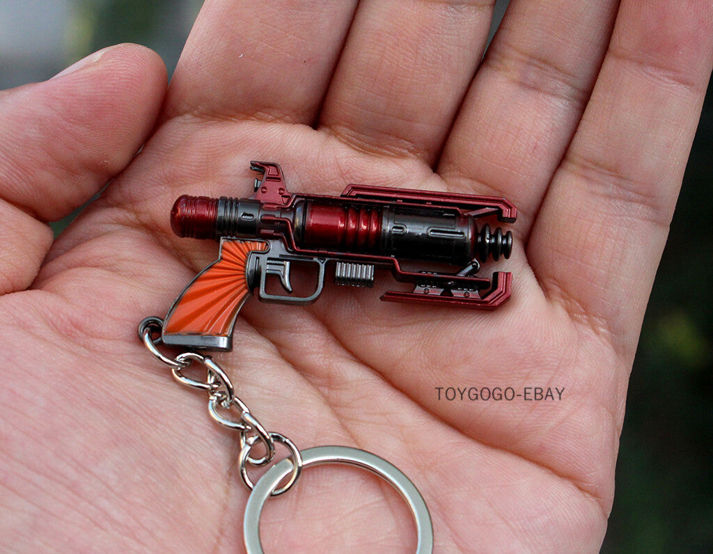TOY THE DEATH RAY GUN  FULL Metal keychain GIFT