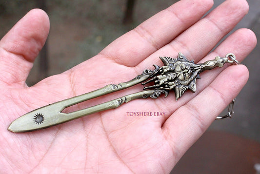 1/12 mini  sword Blade of Olympus full metal key chain toy gift 12cm
