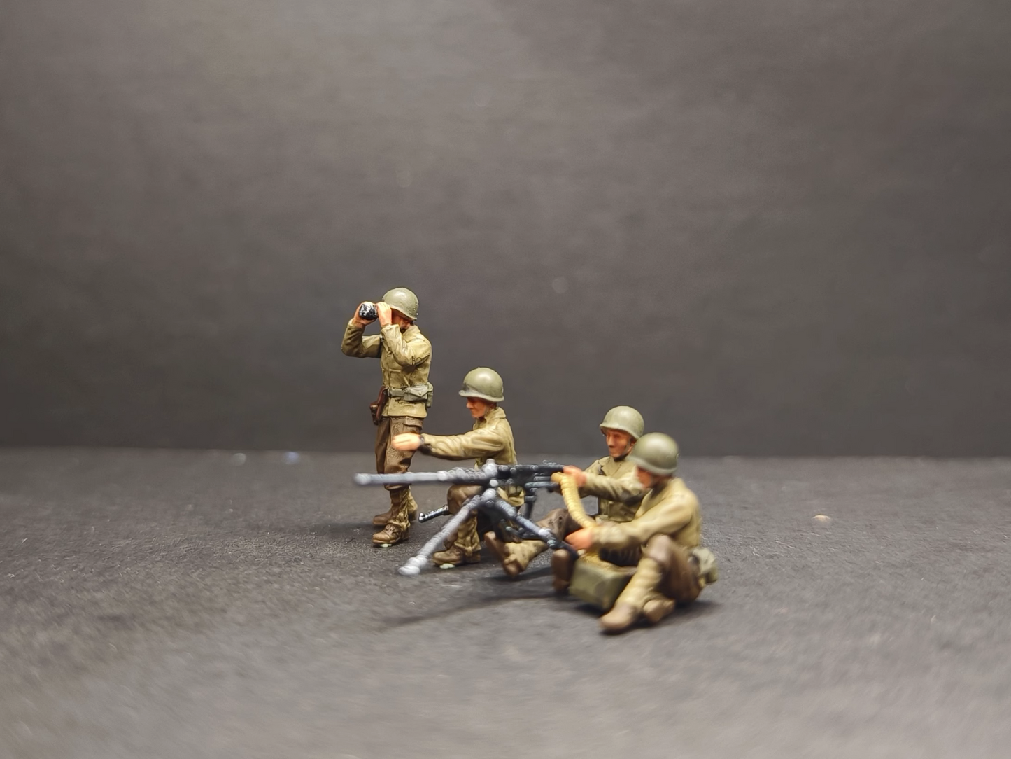 WW2 1/72 TANK 1:72 figure Germany USA Band shock Soldiers Brothers Diorama