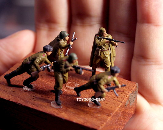 1/72 TANK 1:72 WW2 Russian soldiers Berlin battle ZVEZDA toy battlefield5