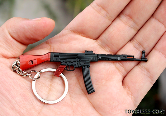 WW2 GERMANY mini  gun  STG44  full metal  keychain toy gift  9cm