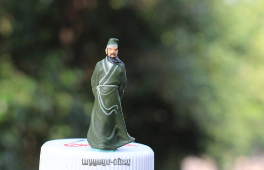3D PRINT 1/64 Ancient Chinese sages diorama li bai  fit 1:64 car street in STOCK