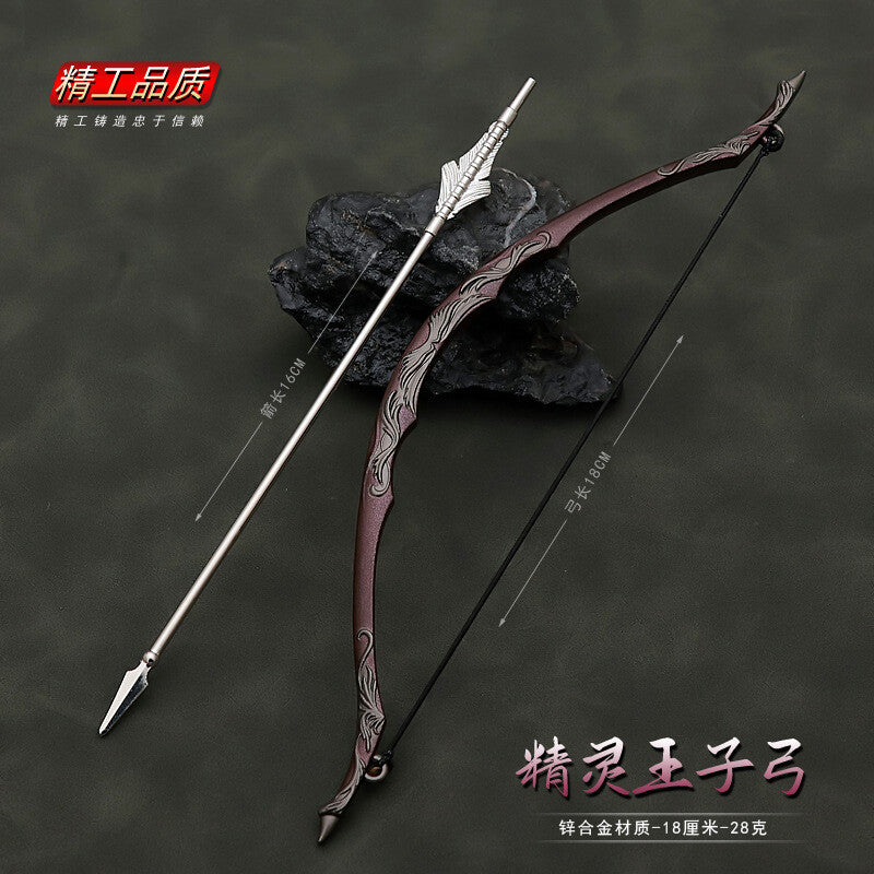 1/6 1:6 sword weapon Legolas BOW Rings total war toy 22cm