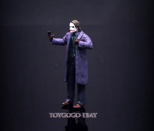 3D PRINT people 1/87 Joker bomb purple fit 1:87 car street stand hand painted