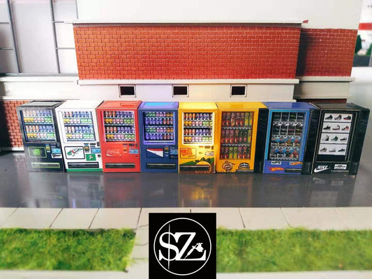 3D PRINT 1/64 Arcade vending machine model fit 1:64 Mini Sand Scene Display