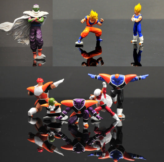3D Print 1/64 Goku Vegeta Piccolo Dragon figure fit 1:64 car Street