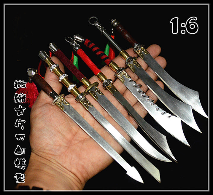TOY 1/6 1:6 chinese sword cold weapon three kingdoms knight katana Metal soldier