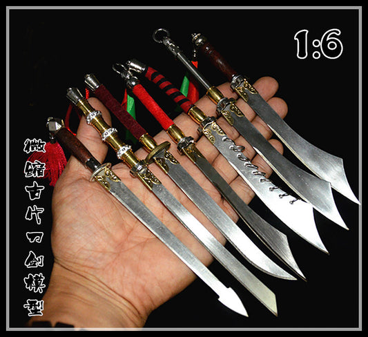 TOY 1/6 1:6 chinese sword cold weapon three kingdoms knight katana Metal soldier