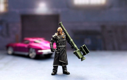 1/64 ¥Х¤¥ª¥ϥ¶©`¥É  BioHaz people Monster Nemesi figure diorama Hand painted