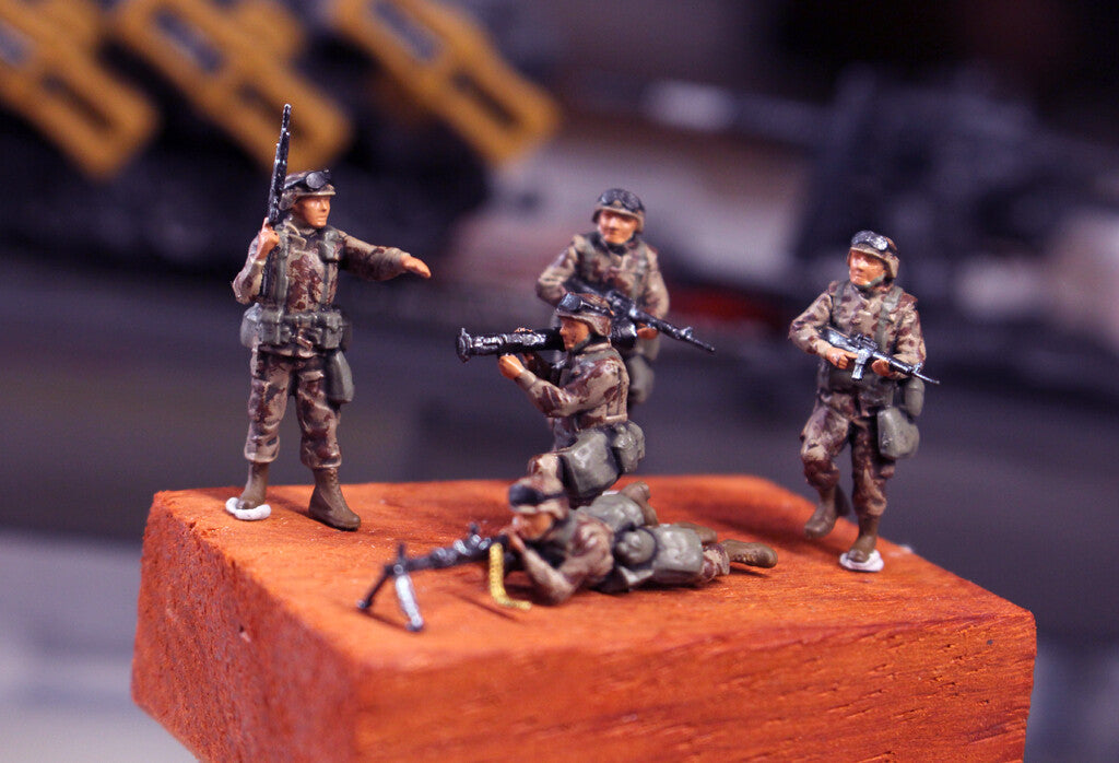 WW2 1/72 TANK 1:72 USA ARMY special forces  ZVEZDA Diorama toy  Modern Warfare