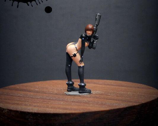 1/43  1/64  figure sexy girl HOT Japan Anime fit 1:64 street car stand