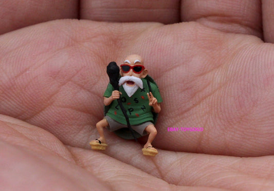 3D PRINT 1/64 Master Roshi  Dragon fit 1:64 car street stand painted