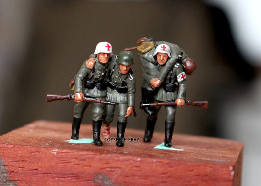1/72 TANK 1:72 WW2 German medical officer soldiers  battlefield5 ZVEZDA
