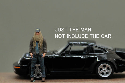 3D PRINT handpaint 1/64 figure Automotive modification master fit 1:64 CAR stand
