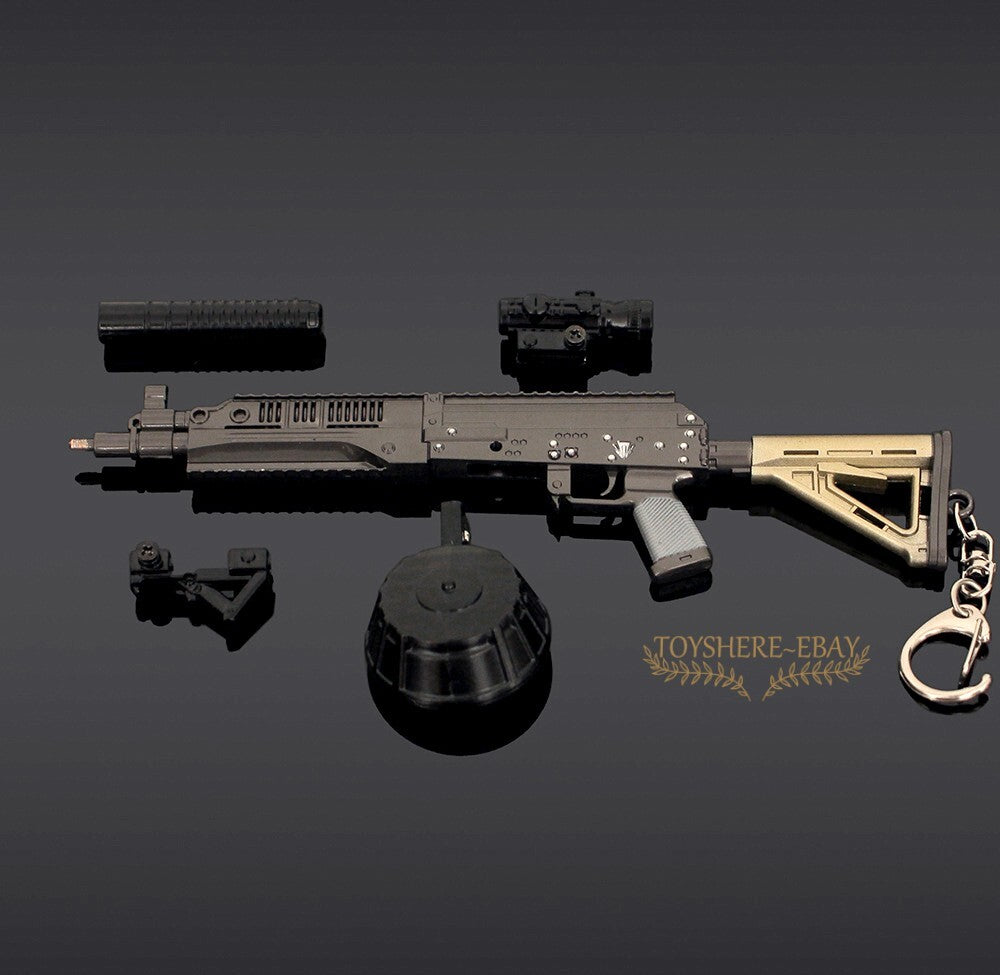 1:5 1/5 GUN RPK16 RPK rifle FULL METAL KEY CHAIN  21cm