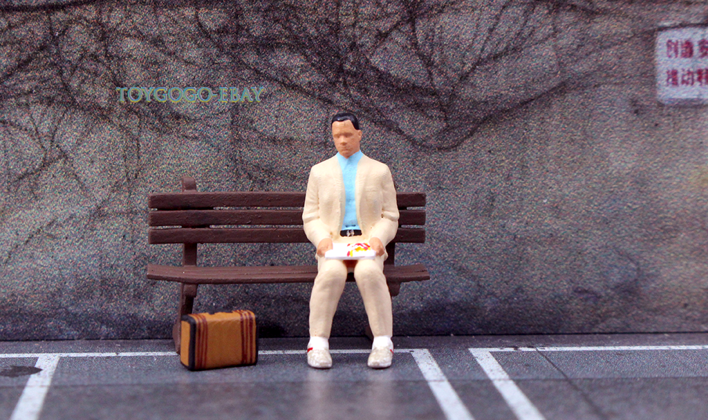 1/64  Forrest Gump Life is like a box of chocolates 1:64 car in STOCK FREE ship