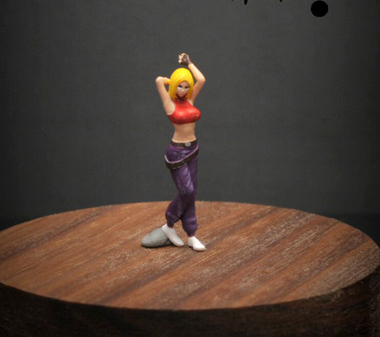 3D PRINT 1/64 1/43 Blue Mary FIGURE KING 97 fit 1:43 car street