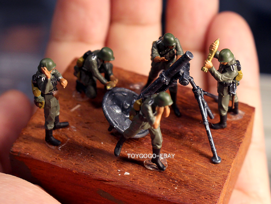 1/72 TANK 1:72 WW2  Germany soldiers ZVEZDA 6268  toy 120mm mortar battlefield5