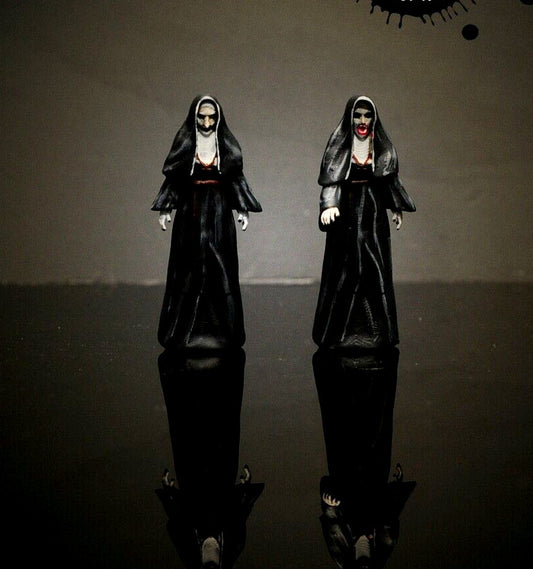 3D PRINT 1/64 The Devil Nun The Conjuring fit 1:64 car street stand