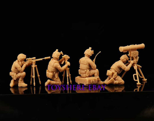 1/72 1/48 FIGURES RUSSIAN  SSO soldier 4PCS Battlefield5 unpainted