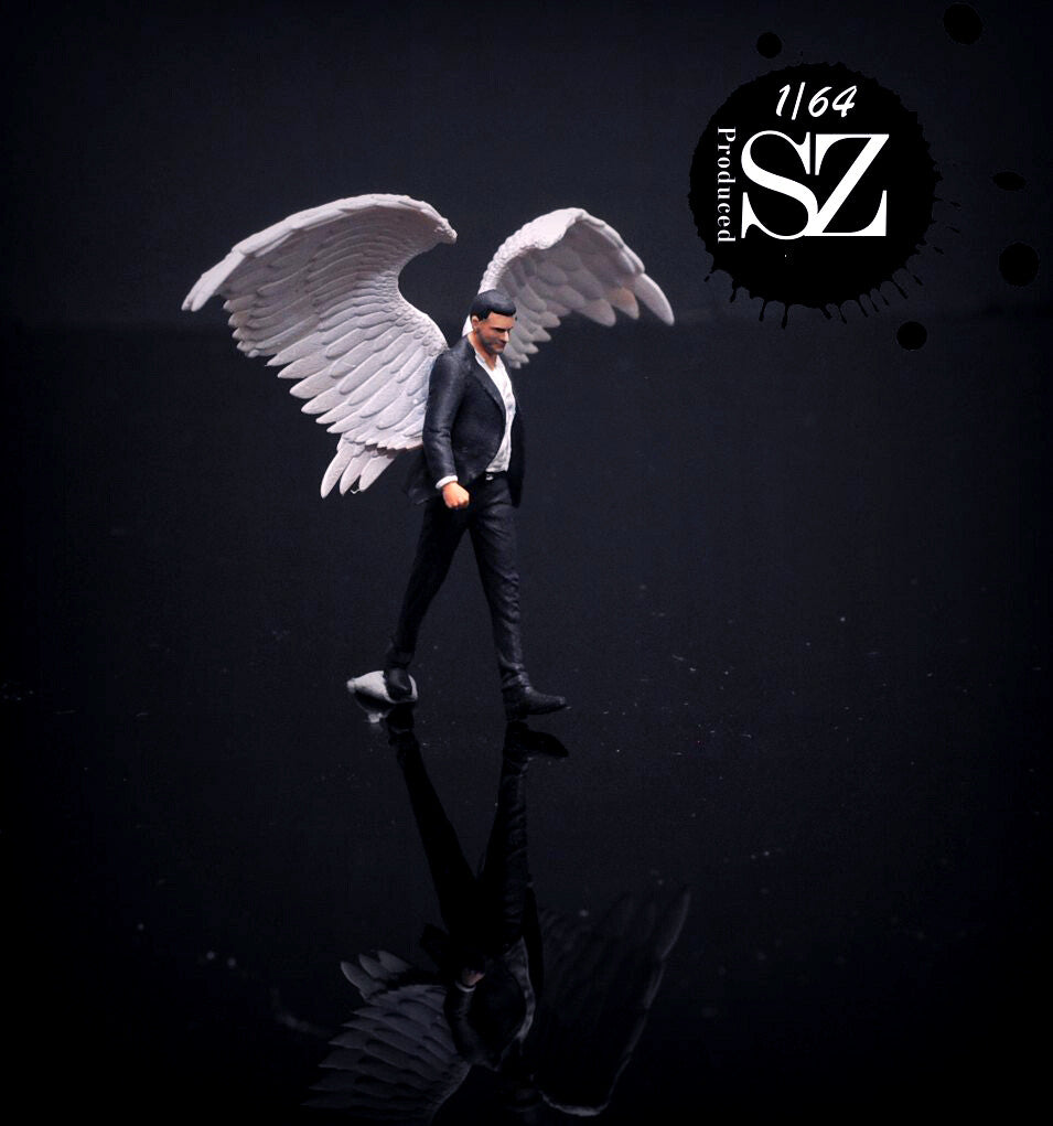 3D PRINT 1/64 figure Seraphim Gabriel 1:64 CAR street