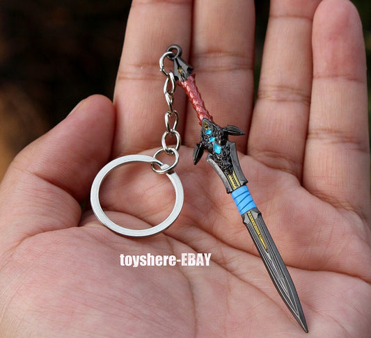 Mini TOY Keychain The Sword of Lothar  wow  full metal toy gift 9cm 1:12