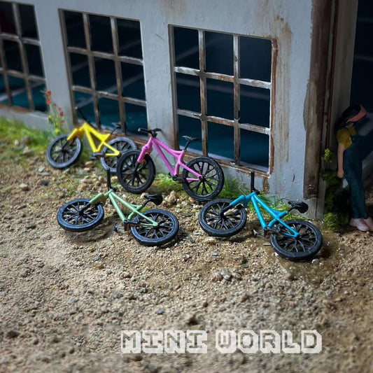 3D Print 1:64 mountain cycling bike bicycle 1/64 Scene Accessories toy model
