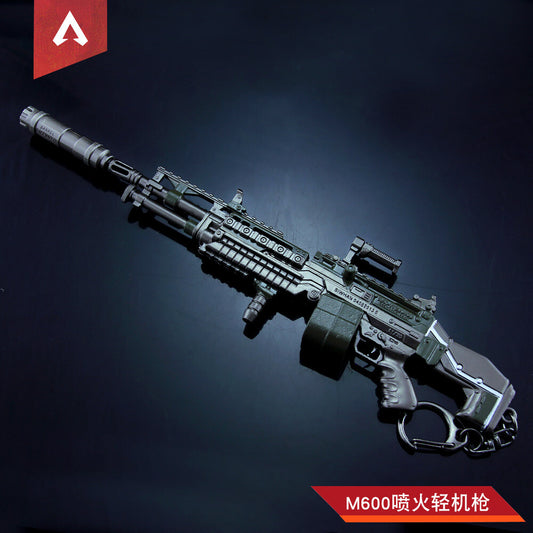 TOY 1:5 1/5 GUN M6000 heavy machine gun legends HAVOC rifle SASR METAL
