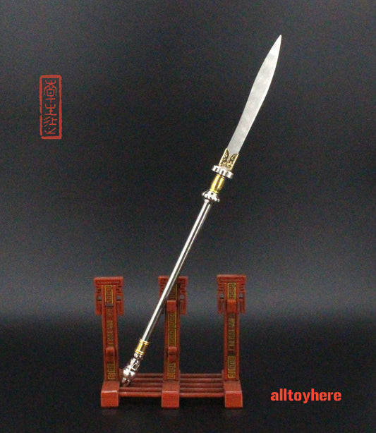 1:6 Dynasty Warriors chinese sword D3 Monk weapon Metal spear 25CM ɮ±øËSµ¶ SHOGUN 2