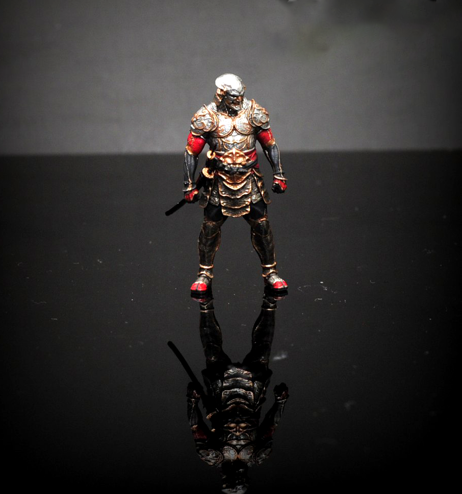 3D 1/64  figure Japanese samurai  fit 1:64 car street