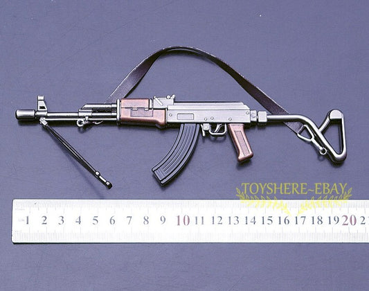 TOY 1:5 1/5 GUN CHINA  ARMY TYPE 81 Gun AK47  Folding submachine gun Key chain