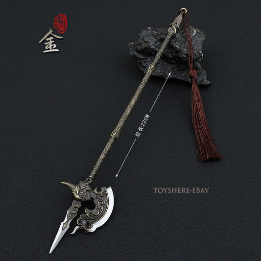 1/6 TOY Chinese Sword weapon threekingdoms Medieval battle axe knight