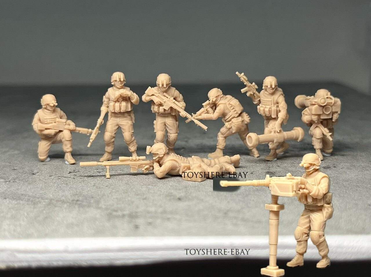 1/72 1/48 FIGURES WW2 USA Army SOLDIER Navy Special Forces Battlefield5 diorama