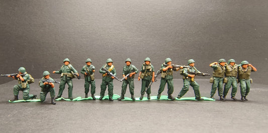 1/72 TANK 1:72 WW2  USA Vietnam war Soldiers military toy TotalWar diorama