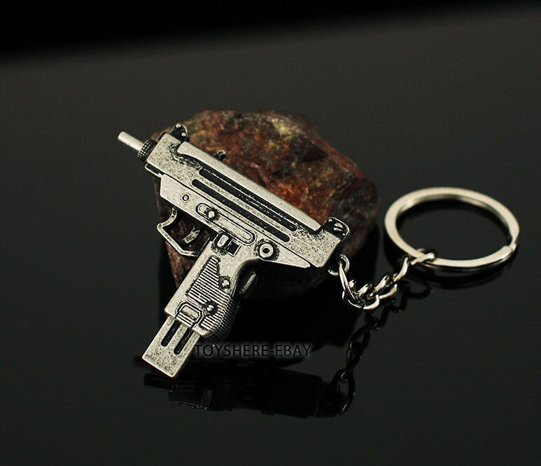TOY MINI GUN MAC10 UZI  full metal keychain