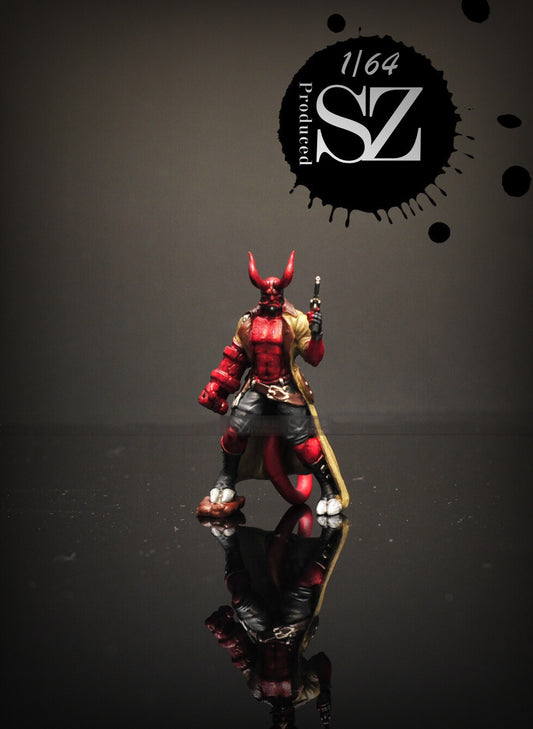 3D print TOY 1/64 Figure Duke Hell Baron mini sand Car Model
