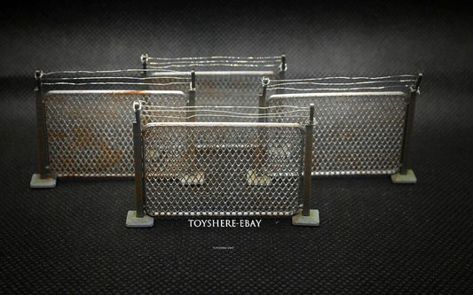 1/64 Apocalyptic Zombie Age Isolation Fence Build Your Defensive Perimet NOW!