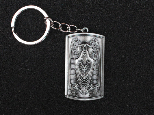 Mini shield Dark Souls III knight sword metal Key Chain vampire death Shield