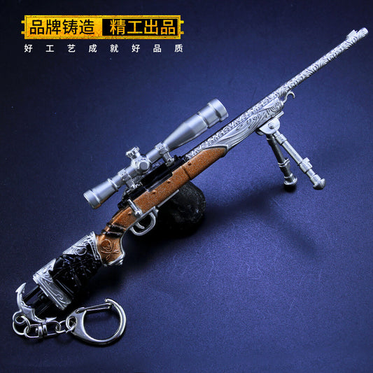 1/6 1:6 WW2 Pirate M24 Sniper gun BattleField4 Battleground Metal 18CM